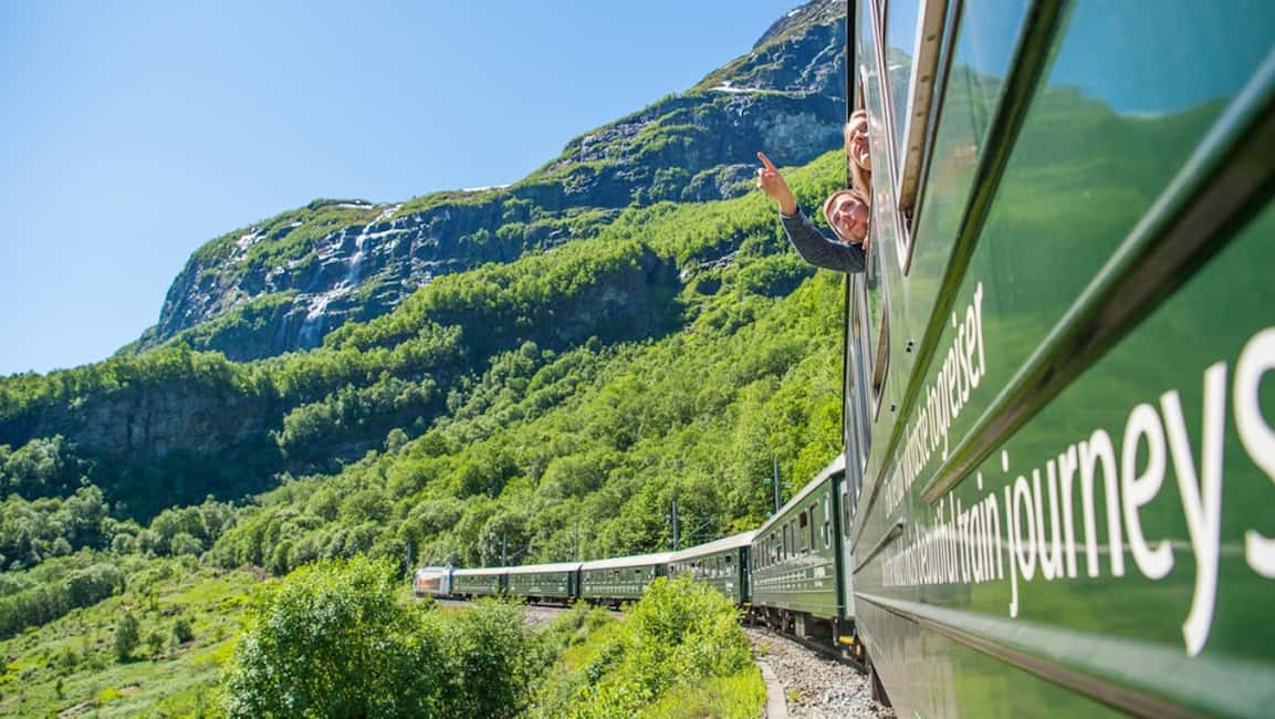 Image N°4 de Bergen : visite privée, croisière dans le Nærøyfjord et chemin de fer de Flåm activité à Flåm, publiée par le prestataire