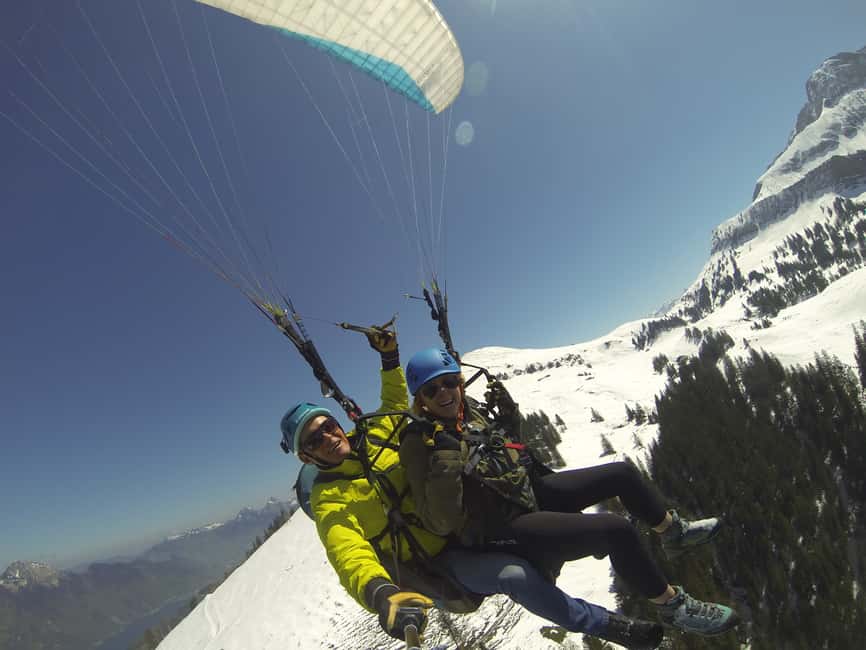 image n.4 of Lucerne: Tandem-Paragliding Flight activity in Switzerland, uploaded by supplier