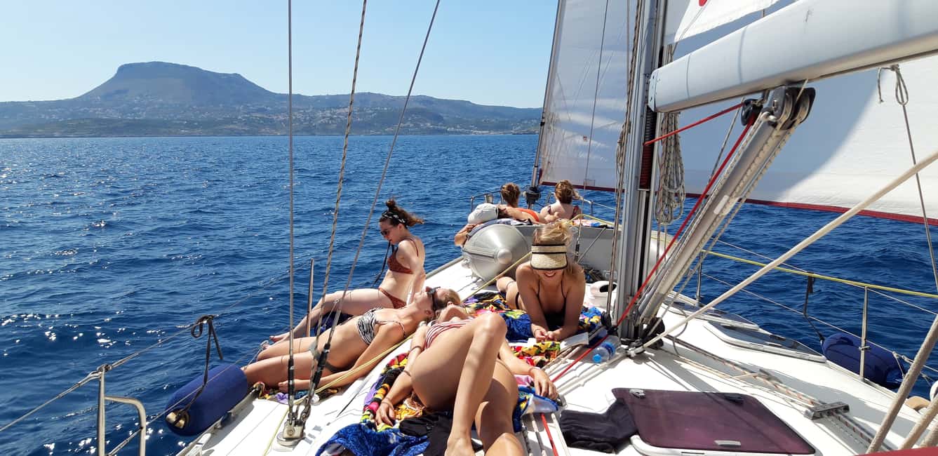 image n.2 of From Chania: Fully Private Sailing Cruise with Meal & Drinks activity in Crete, uploaded by supplier