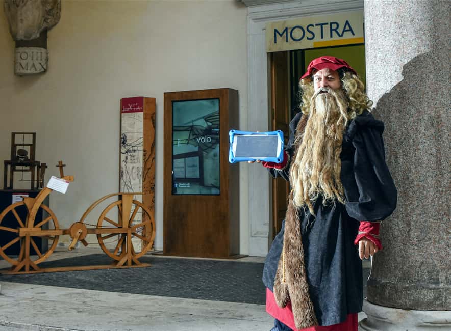 Image N°1 de Mostra Leonardo Da Vinci : Jeu de chasse au trésor à Rome activité à Rome, publiée par le prestataire