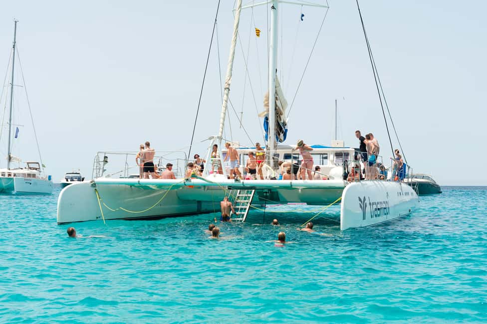 image n.3 of Ibiza: Catamaran Cruise to Formentera with Meal and Drinks activity in Balearic Islands, uploaded by supplier