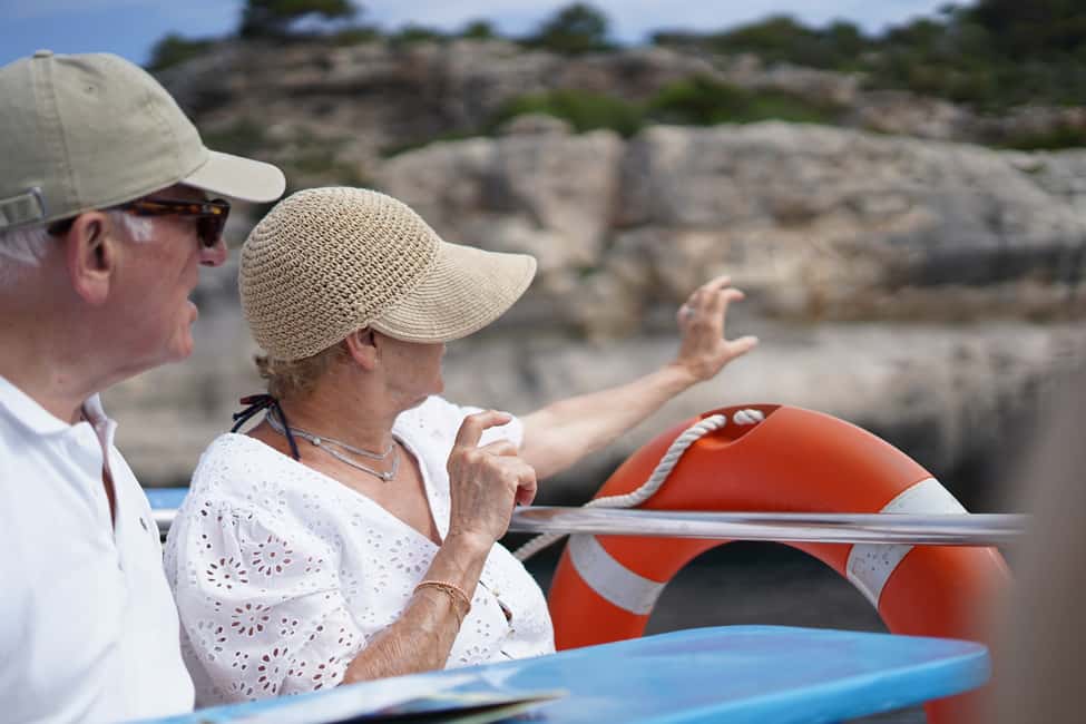 Image N°5 de Cala'n Bosc : excursion en bateau de 3,5 heures sur la côte sud activité à Ciutadella de Menorca, publiée par le prestataire