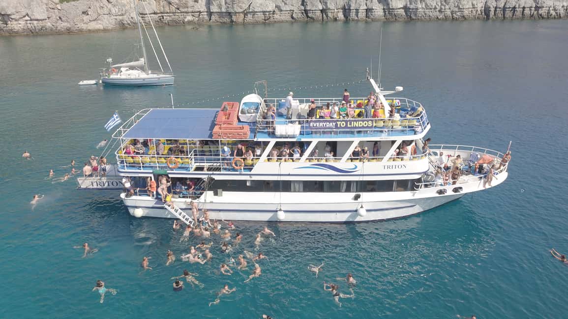 image n.5 of Rhodes Town: Scenic Cruise to Lindos with Swim Stops activity in Rhodes Town, uploaded by supplier