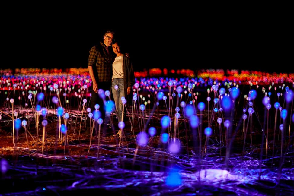 image n.1 of Uluru: Field of Light Sunrise Tour with Hot Drinks activity in Yulara, uploaded by supplier