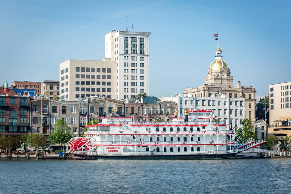 imagem n.1 de Savannah: cruzeiro turístico narrado em barco fluvial atividade em Geórgia, carregada pelo fornecedor