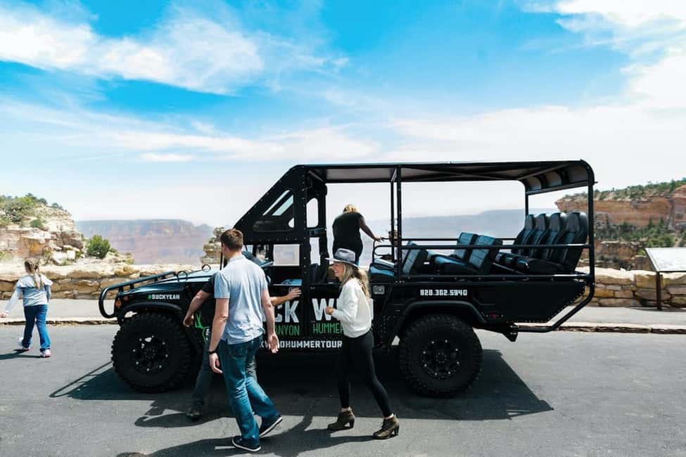 Image N°3 de Parc national du Grand Canyon : Visite guidée en Hummer au coucher du soleil activité à Arizona, publiée par le prestataire