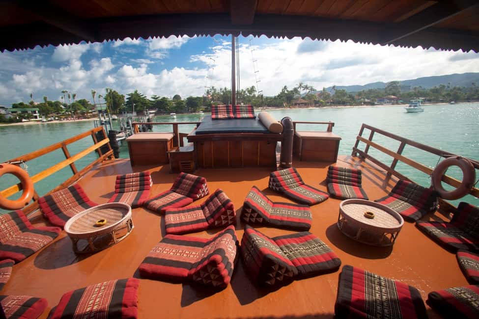 image n.4 of Koh Samui: Koh Phangan Island Full-Day Cruise with Sunset activity in Gulf of Thailand, uploaded by supplier
