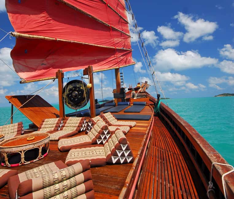 image n.1 of Koh Samui: Koh Phangan Island Full-Day Cruise with Sunset activity in Gulf of Thailand, uploaded by supplier
