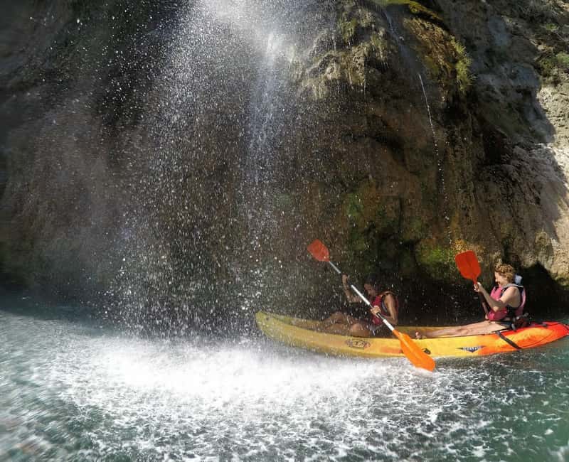 image n.2 of Nerja: Guided Kayak Tour Nerja Cliffs and Maro Waterfall activity in Andalusia, uploaded by supplier