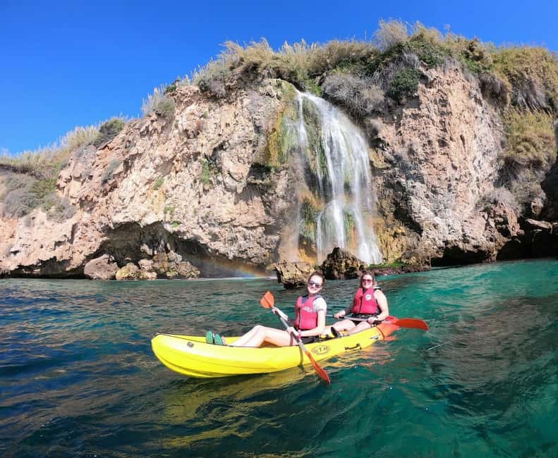 image n.6 of Nerja: Guided Kayak Tour Nerja Cliffs and Maro Waterfall activity in Andalusia, uploaded by supplier