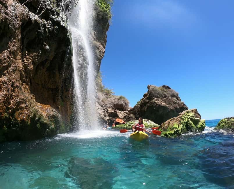image n.4 of Nerja: Guided Kayak Tour Nerja Cliffs and Maro Waterfall activity in Andalusia, uploaded by supplier
