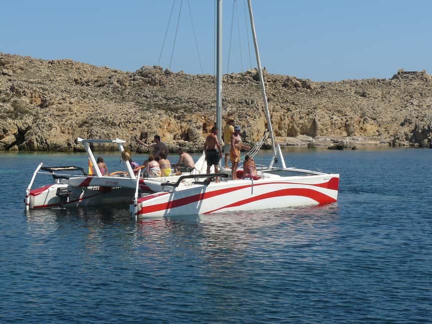 image n.2 of From Fornells: Half-Day Menorca Catamaran Trip w/ Snorkeling activity in Fornells, uploaded by supplier