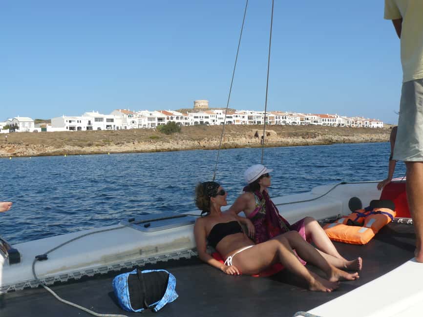 image n.7 of From Fornells: Half-Day Menorca Catamaran Trip w/ Snorkeling activity in Fornells, uploaded by supplier
