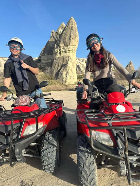 Image N°5 de Excursion en quad au coucher du soleil en Cappadoce activité à Göreme, publiée par le prestataire
