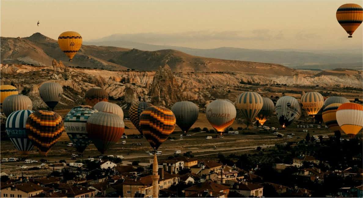 Image N°20 de Cappadoce : Vol en montgolfière à Goreme au-dessus des Fairychimneys activité à Göreme, publiée par le prestataire