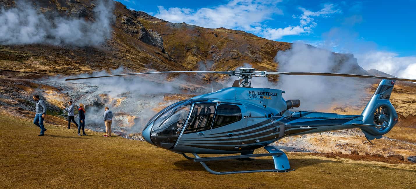 image n.7 of 1-Hour Helicopter Tour in Iceland: The Geothermal Tour activity in Reykjavik, uploaded by supplier