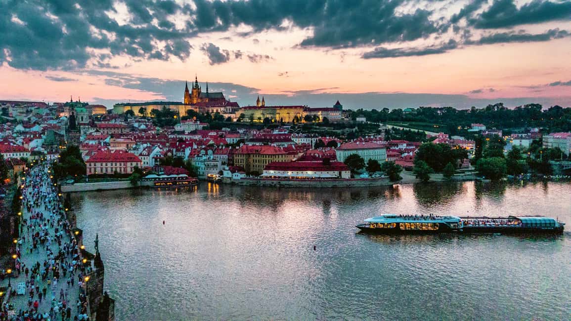 image n.6 of Prague: Vltava River Night Cruise with Buffet activity in Czech Republic, uploaded by supplier