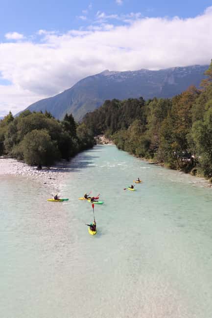 imagem n.11 de Soča: Experiência de caiaque no rio Soča com fotos atividade em Eslovênia Central, carregada pelo fornecedor