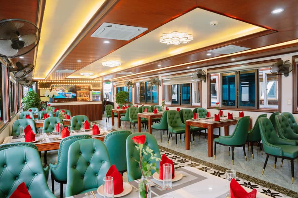 image n.39 of Hanoi: Full-Day Halong Bay Cruise with Swimming & Kayak Tour activity in Dong Bac, uploaded by supplier