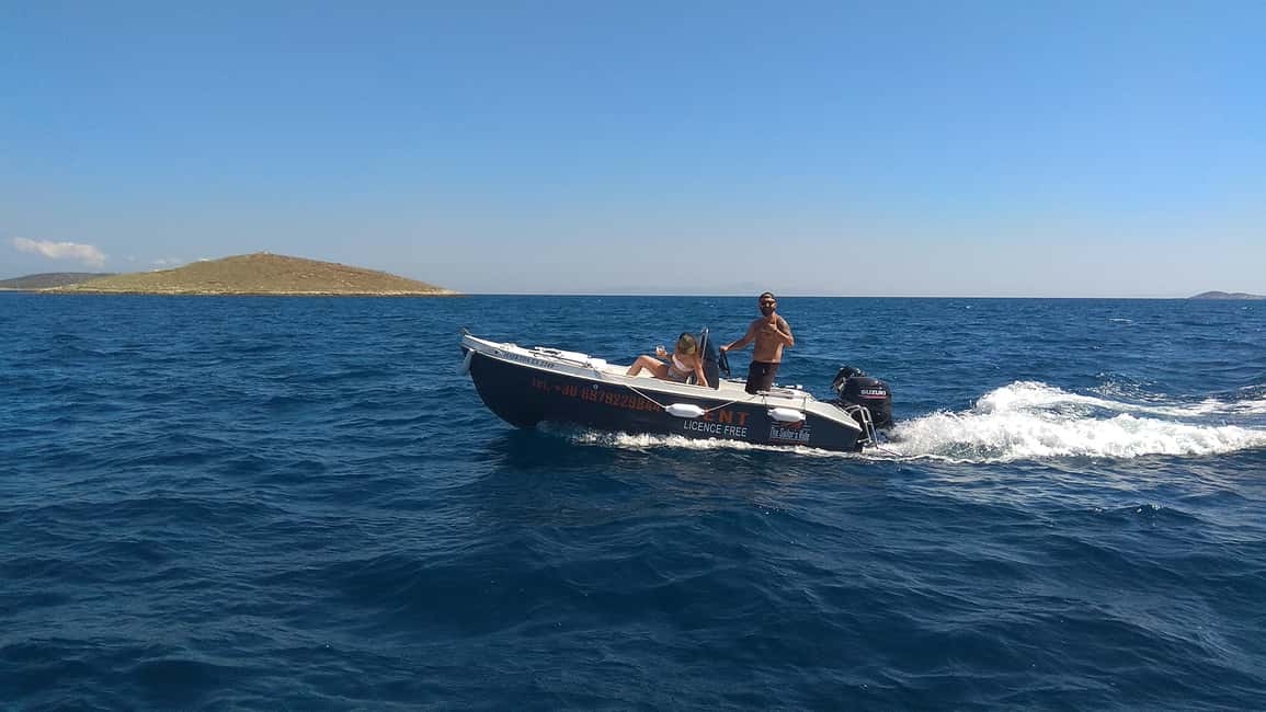 Image N°6 de Paros : journée complète de location de petits bateaux avec conduite autonome activité à Égée-Méridionale, publiée par le prestataire