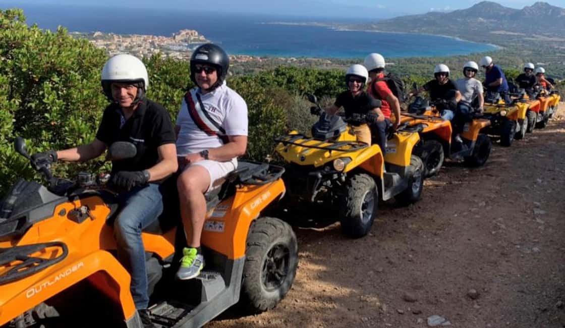 Bild Nr. 2 von Calvi: 2-stündige Quad-Tour zwischen Meer und Bergen Aktivität in Korsika, hochgeladen vom Anbieter