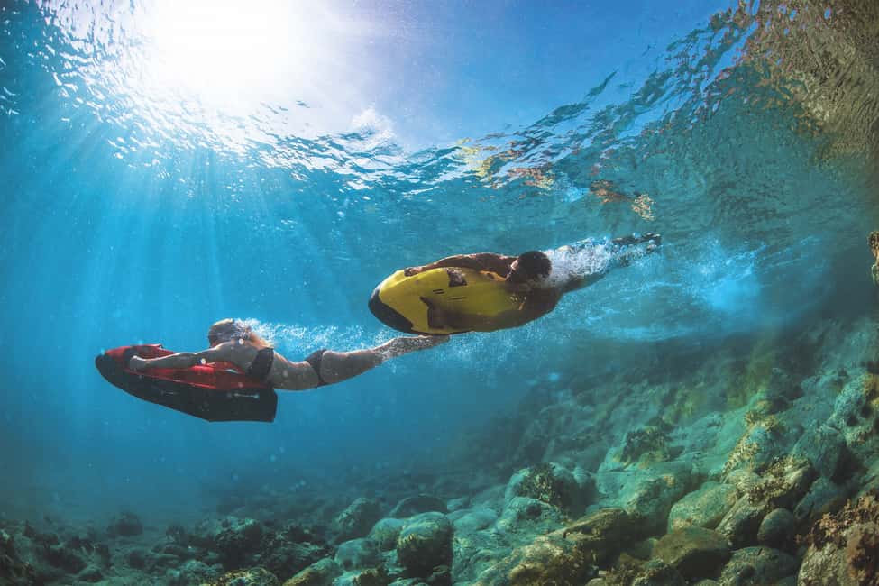 image n.3 of Ibiza: Beach and Cave Boat Tour with Luxury Water Toys activity in Sant Antoni de Portmany, uploaded by supplier