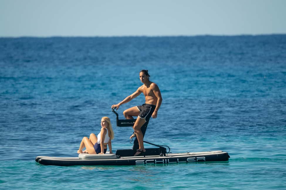 image n.5 of Ibiza: Beach and Cave Boat Tour with Luxury Water Toys activity in Sant Antoni de Portmany, uploaded by supplier