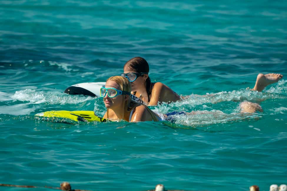 image n.7 of Ibiza: Beach and Cave Boat Tour with Luxury Water Toys activity in Sant Antoni de Portmany, uploaded by supplier
