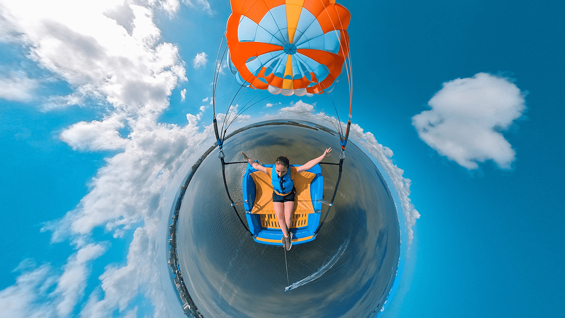 Obraz nr 6 z atrakcji Cancún: Skyrider Parasailing Experience w Cancún, przesłany przez organizatora