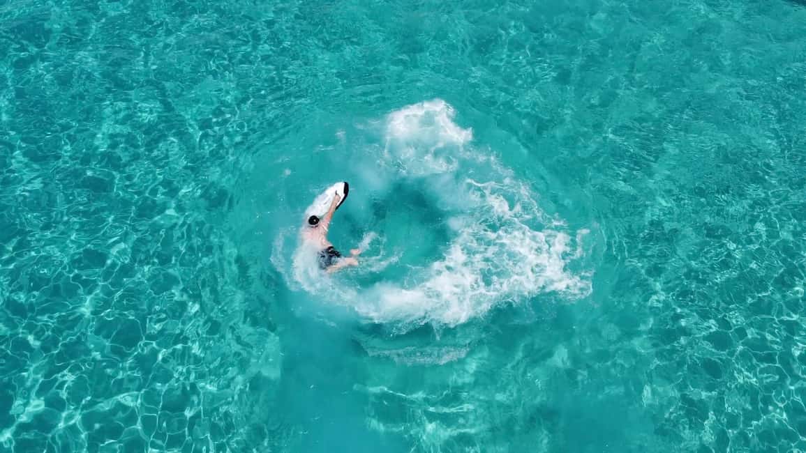 image n.9 of Ibiza: Beach and Cave Boat Tour with Luxury Water Toys activity in Sant Antoni de Portmany, uploaded by supplier