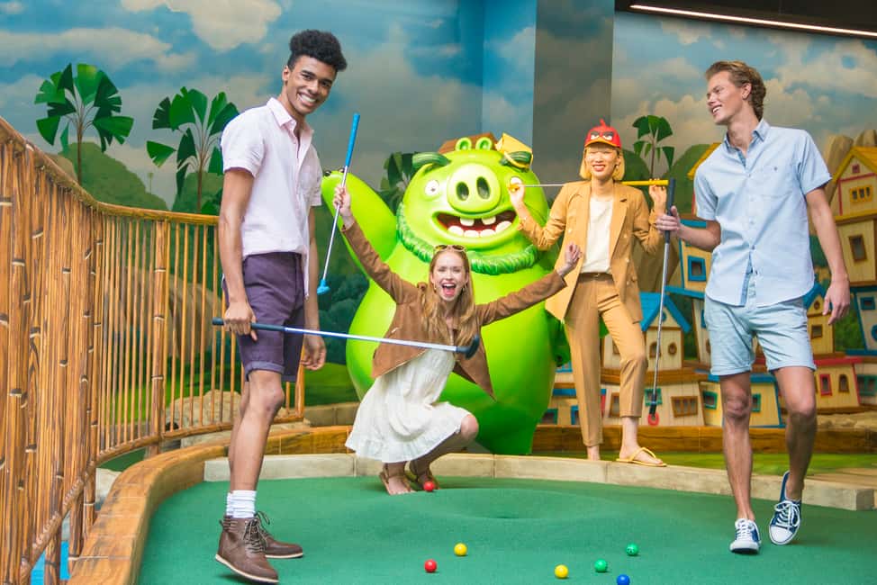 billede nr.2 af aktiviteten Den amerikanske drøm: Angry Birds Mini Golf-billet i East Rutherford, uploadet af udbyder