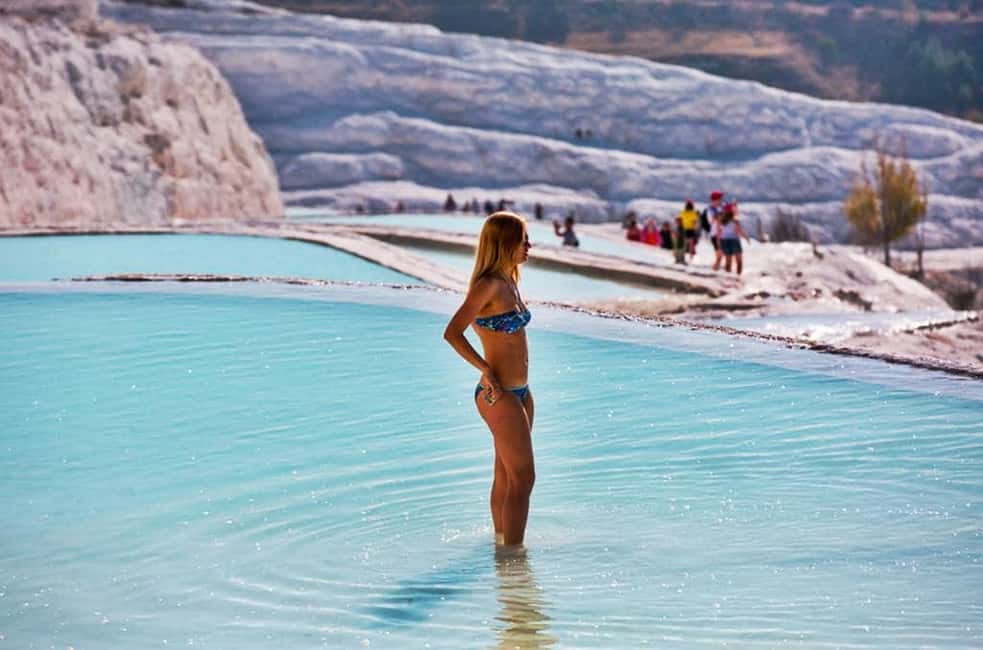 bild nr.1 av Från Kusadasi och Selcuk: Pamukkale och Hiearapolis Tour aktivitet i Pamukkale, uppladdad av arrangören
