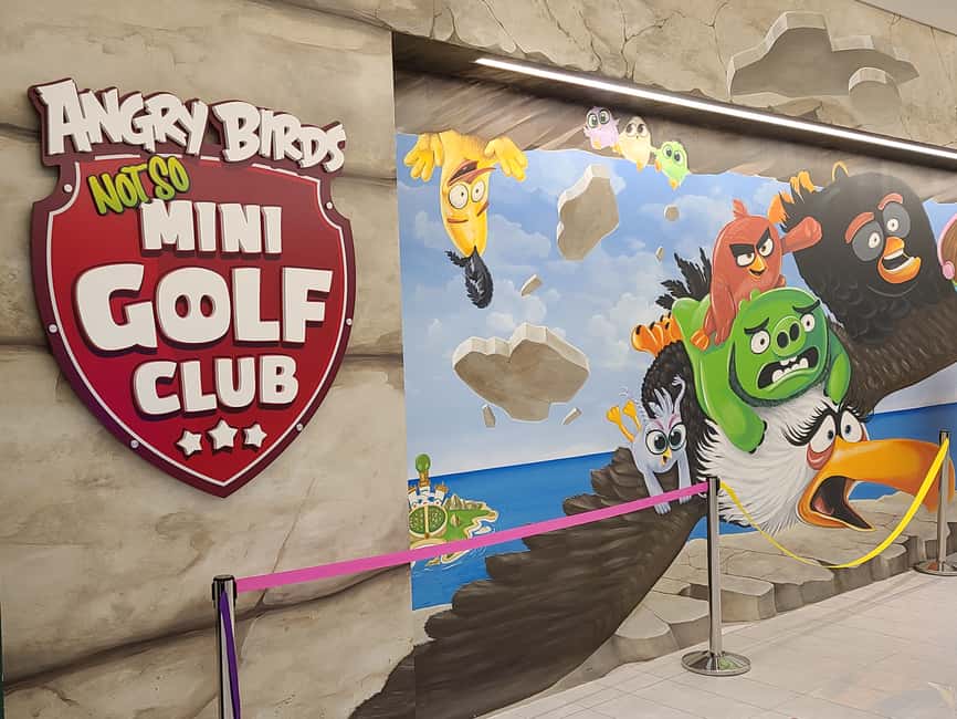 billede nr.1 af aktiviteten Den amerikanske drøm: Angry Birds Mini Golf-billet i East Rutherford, uploadet af udbyder