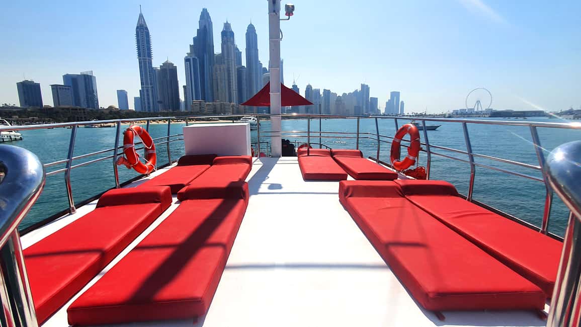 image n.9 of Dubai Marina: Sailing Tour with BBQ and Swimming activity in Dubai, uploaded by supplier