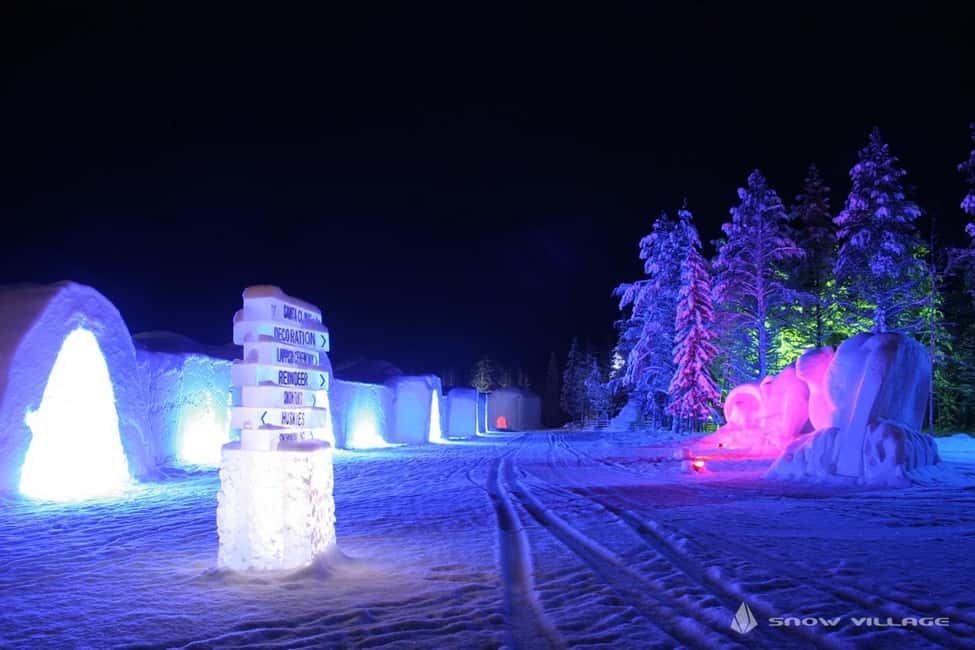 billede nr.1 af aktiviteten Levi: Snow Village guidet tur i Sirkka, uploadet af udbyder