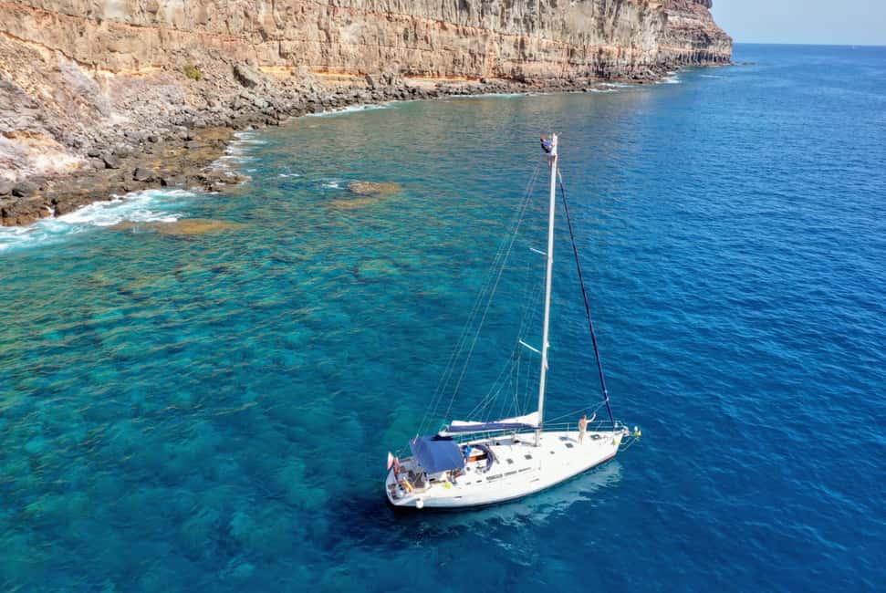 image n.8 of Gran Canaria: Sailboat Trip with Food, Drinks (max 8 people) activity in Mogán, uploaded by supplier