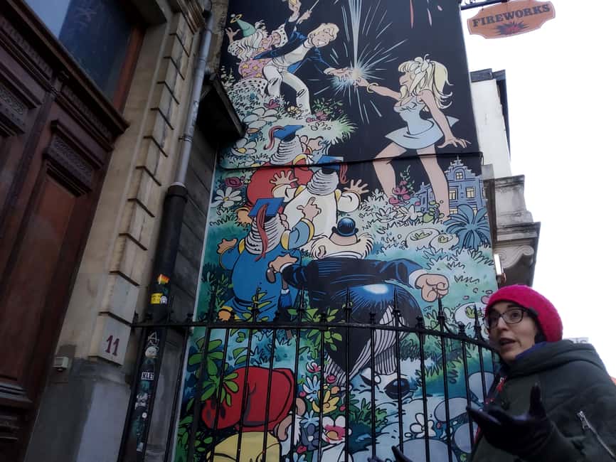 Image N°2 de Bruxelles : La visite guidée des murs de la bande dessinée activité à Bruxelles, publiée par le prestataire