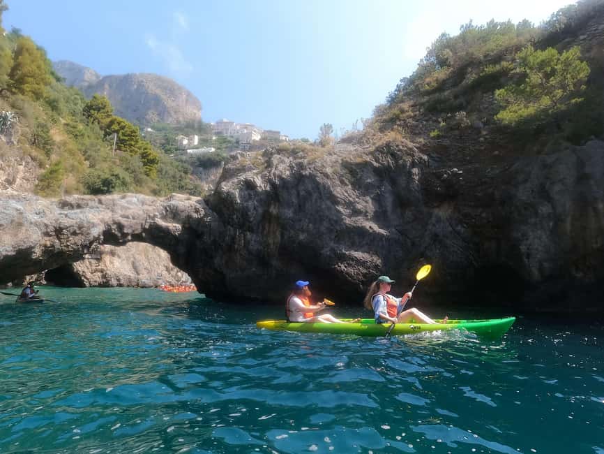 image n.14 of Amalfi Coast: Kayak & Snorkeling Tour, Caves & Hidden Beach activity in Conca dei Marini, uploaded by supplier