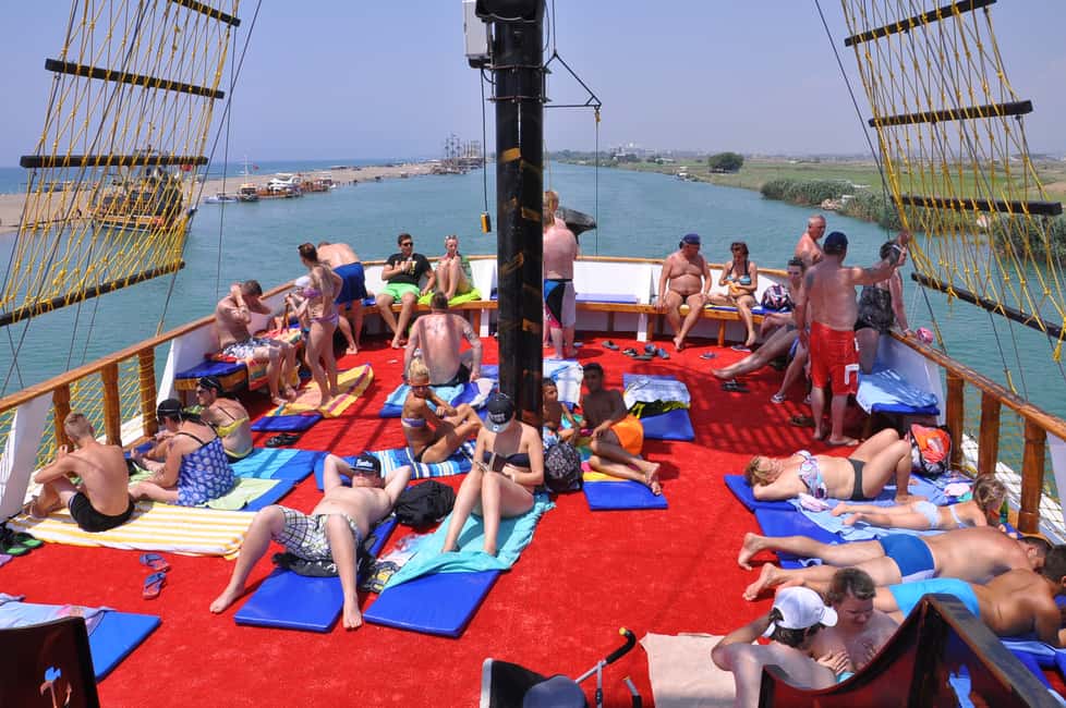 image n.16 of City of Side: Dolphin Island Boat Tour with BBQ & Foam Party activity in Antalya Province, uploaded by supplier
