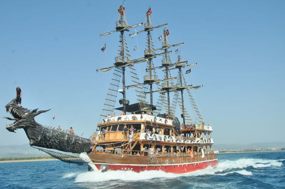 image n.2 of City of Side: Dolphin Island Boat Tour with BBQ & Foam Party activity in Antalya Province, uploaded by supplier