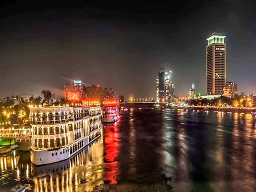 Immagine nº 6 di Il Cairo: Crociera con cena sul Nilo con intrattenimento attività a Egitto, caricata dal fornitore
