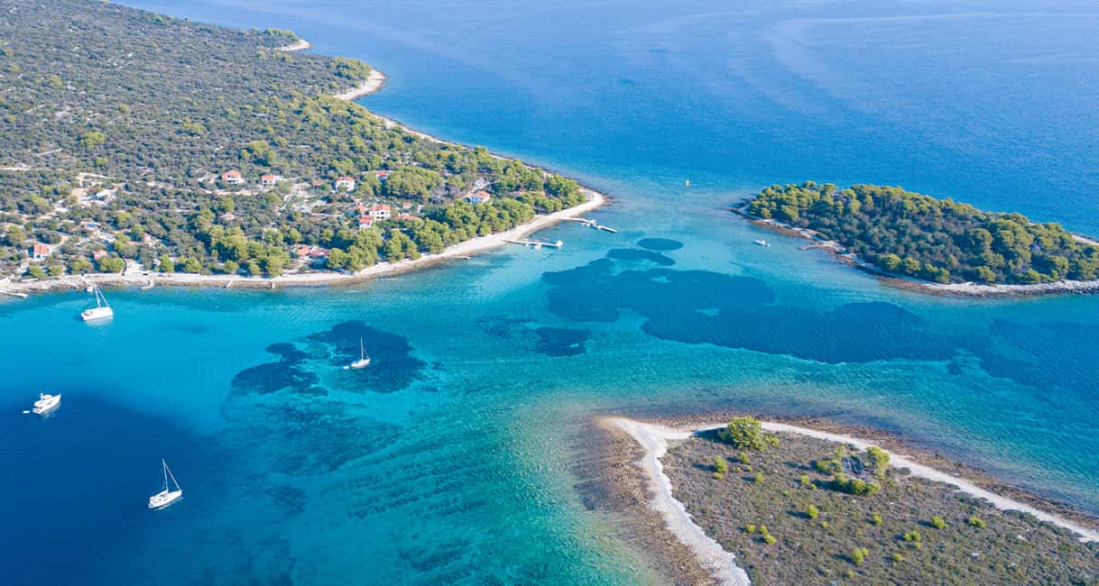 billede nr.3 af aktiviteten Trogir: Speedbådstur til Den Hvide Lagune, Maslinica og Den Blå Lagune i Dalmatien, uploadet af udbyder