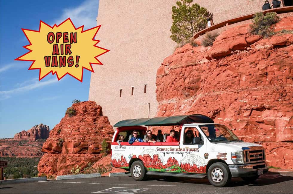 imagen n.º 1 de Sedona: Excursión en furgoneta al aire libre con guía local y 6 paradas actividad en Sedona, subida por el proveedor