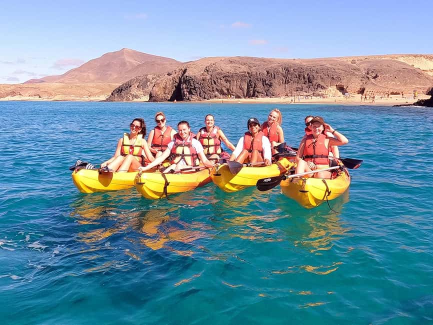 afbeelding n.4 van Lanzarote: kajakken en snorkelen bij Papagayo Beach activiteit in Yaiza, Lanzarote, geüpload door aanbieder