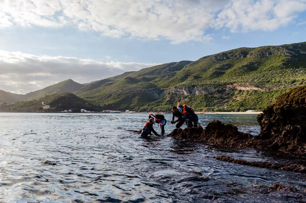 image n.3 of Lisbon: Arrábida Kayak and Coasteering Adventure Tour activity in Setubal, uploaded by supplier