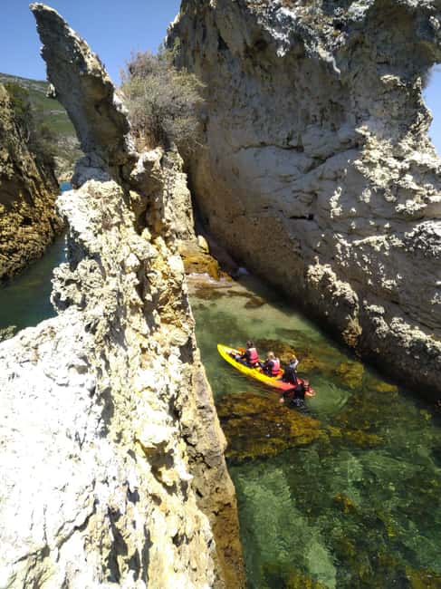 image n.6 of Lisbon: Arrábida Kayak and Coasteering Adventure Tour activity in Setubal, uploaded by supplier