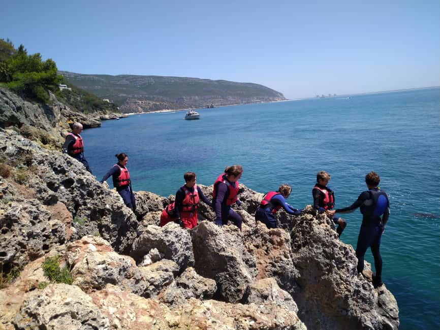 image n.7 of Lisbon: Arrábida Kayak and Coasteering Adventure Tour activity in Setubal, uploaded by supplier