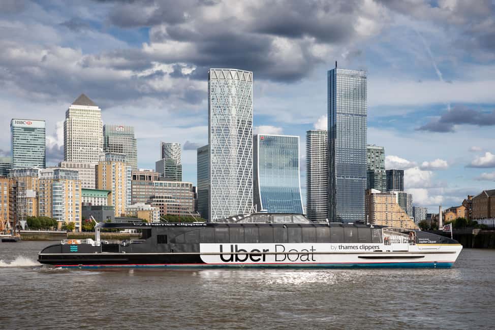 Image N°12 de Londres : Uber Boat par Thames Clippers Billet de rivière simple activité à Londres, publiée par le prestataire