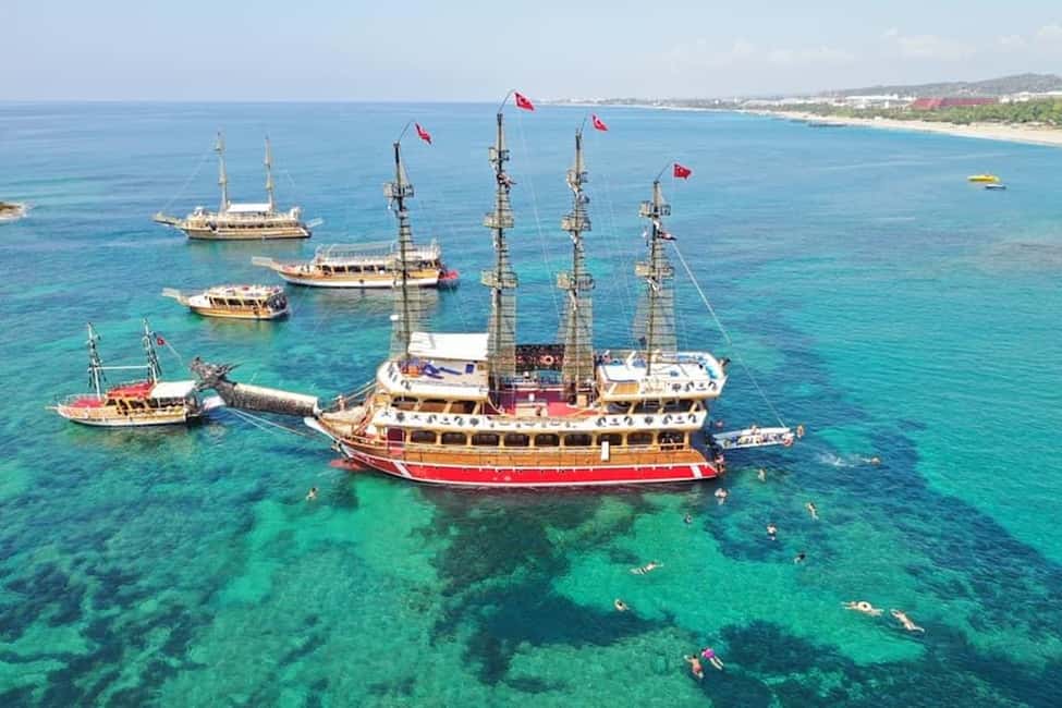 image n.9 of City of Side: Dolphin Island Boat Tour with BBQ & Foam Party activity in Antalya Province, uploaded by supplier