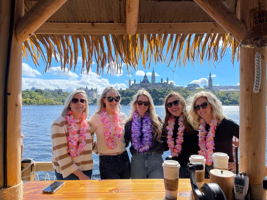 imagem n.4 de Ottawa: Cruzeiro Tiki Bar Flutuante no Rio Ottawa atividade em Província de Quebec, carregada pelo fornecedor